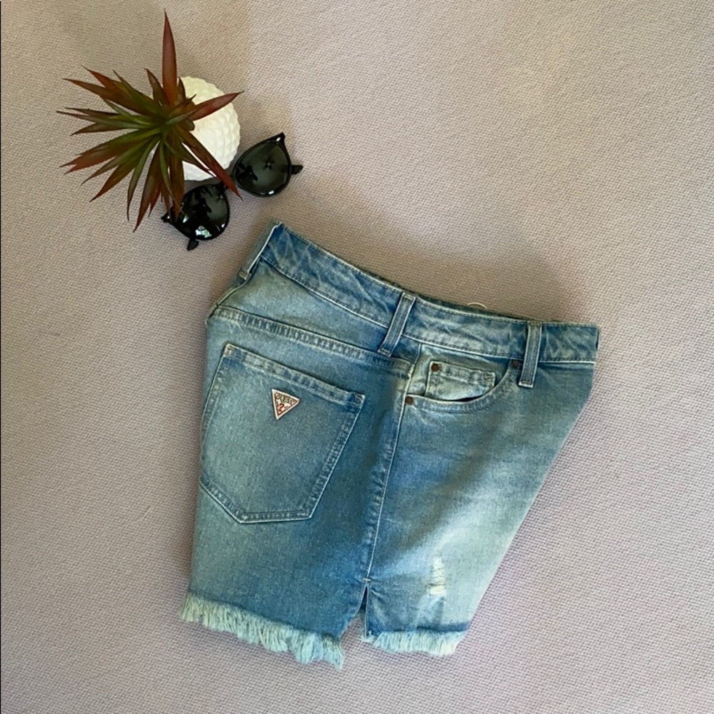 Guess High- Rise Slip Shorts - Picture 7 of 9